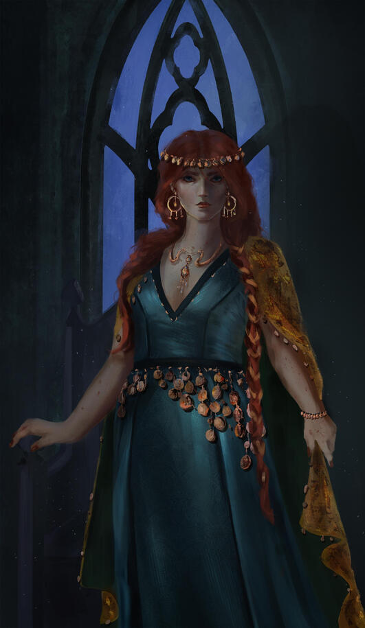 High Priestess (Personal Work, 2025)